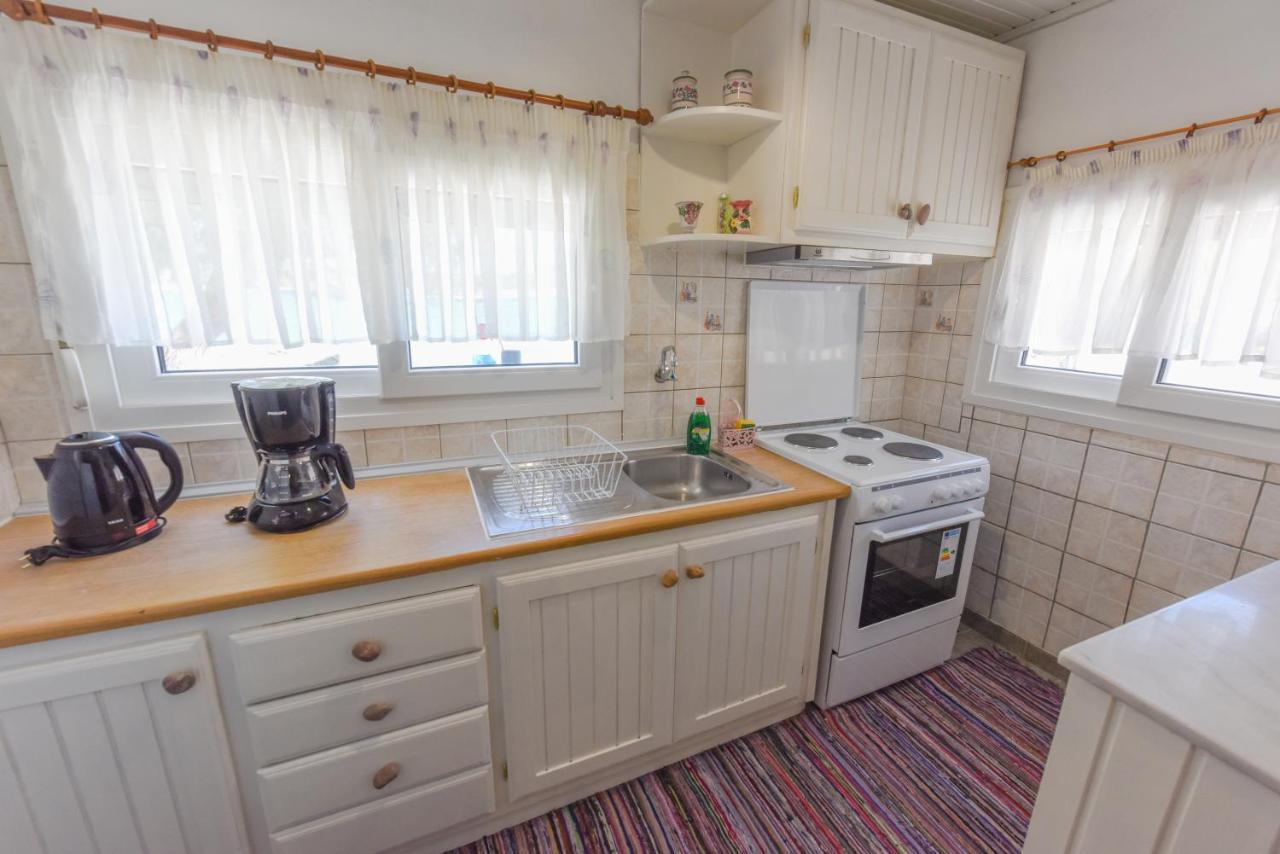 Merabello Beach House Poszidónio Kültér fotó