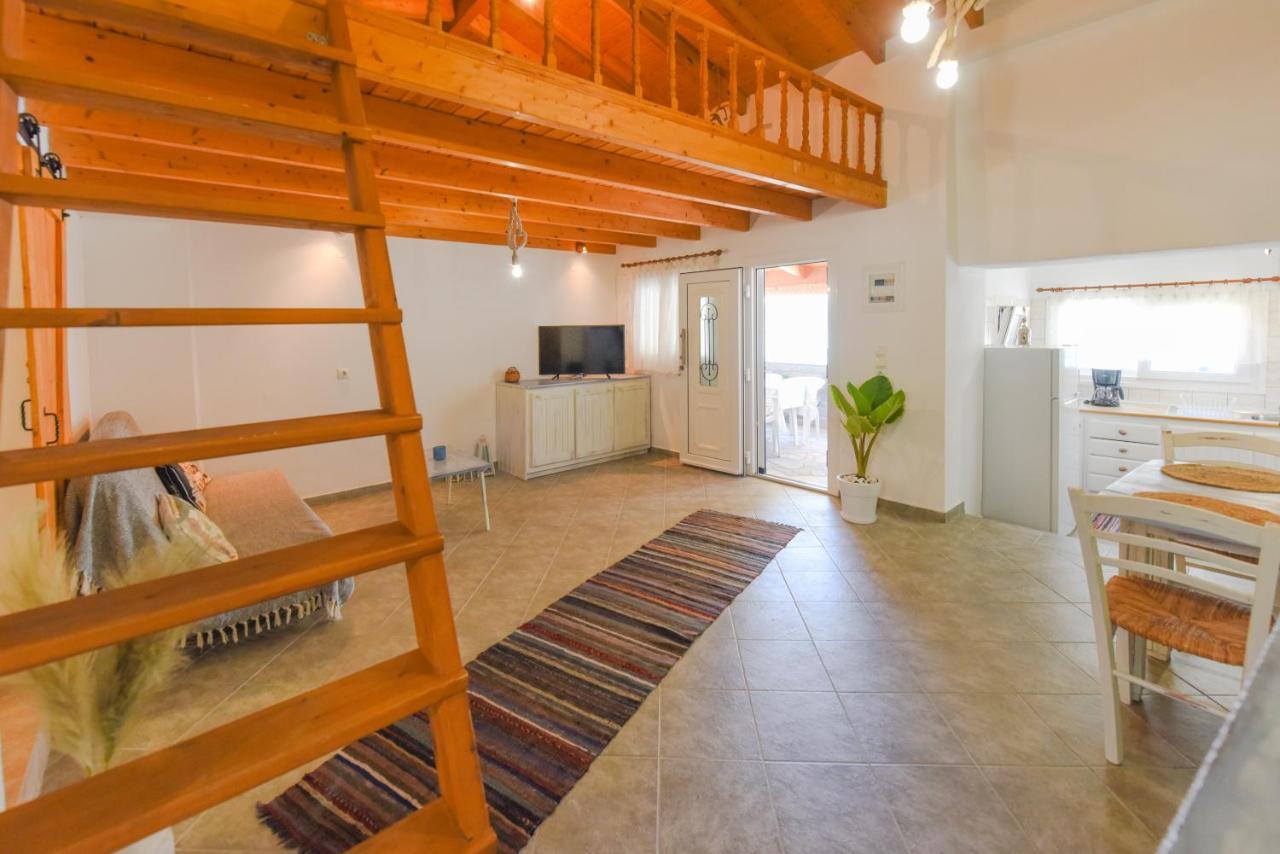 Merabello Beach House Poszidónio Kültér fotó