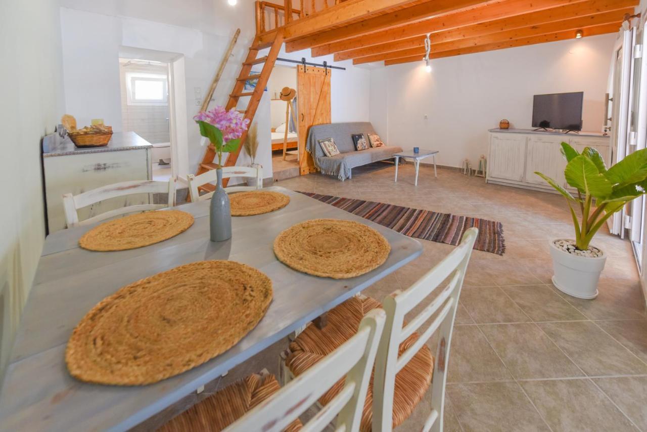 Merabello Beach House Poszidónio Kültér fotó