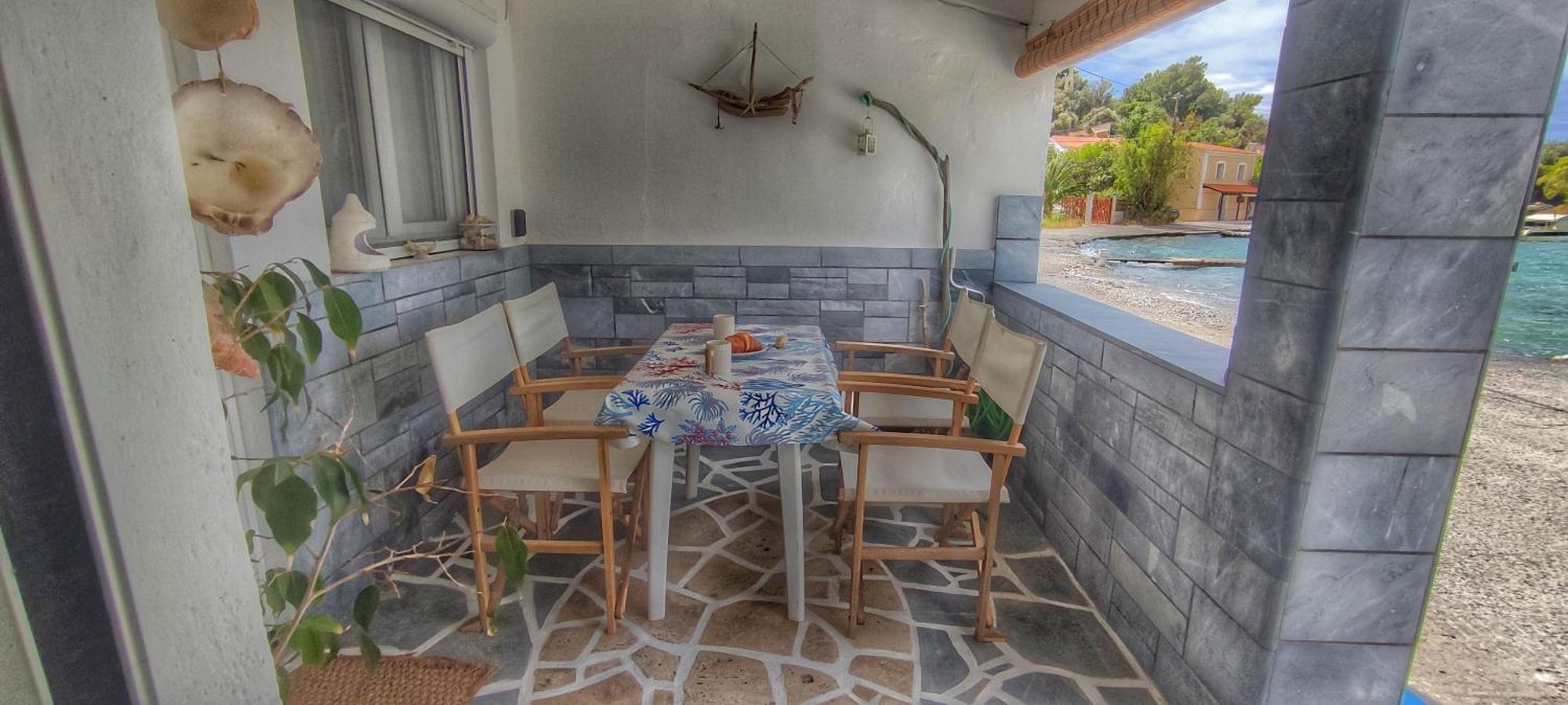 Merabello Beach House Poszidónio Kültér fotó