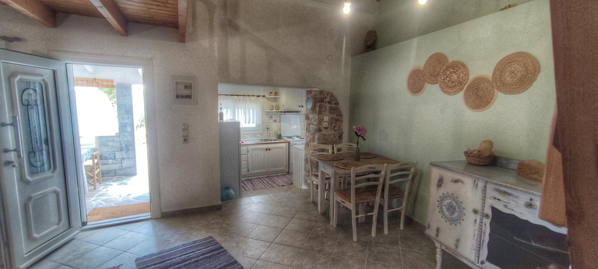 Merabello Beach House Poszidónio Kültér fotó